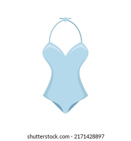 Icono de bañador. Icono vectorial de bañador aislado en fondo blanco