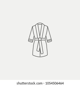 Bathrobe Flat Icon