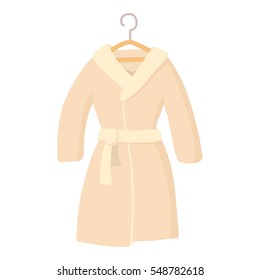 Bathrobe Icon. Cartoon Illustration Of Bathrobe Vector Icon For Web