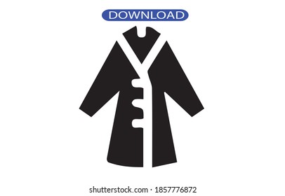 bathrobe icon or logo isolated sign symbol vector illustration - high quality black style vector icons.
