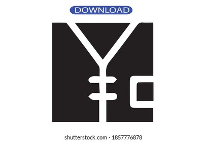 bathrobe icon or logo isolated sign symbol vector illustration - high quality black style vector icons.