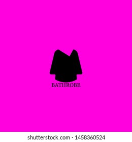 bathrobe icon sign signifier vector