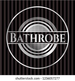 Bathrobe silvery badge