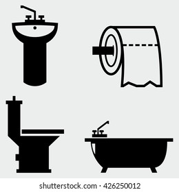 Bathroom Accessories Icons