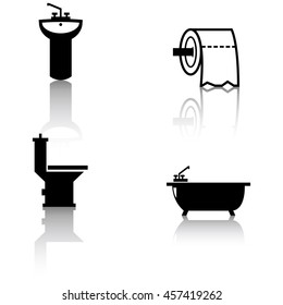 Bathroom Accessories Icons