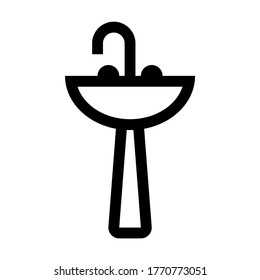 Badewanne. Zeilensymbol mit unterschiedlichem Farbhintergrund.