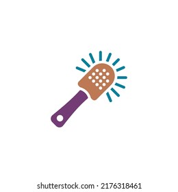 bathroom brush icon vector design templates 