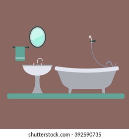Bathroom cover Modern trendy design
