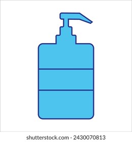 diseño vectorial del logotipo del icono del equipo de baño