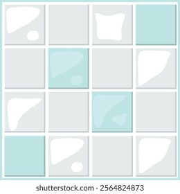 bathroom flooring tile, seamless pattern