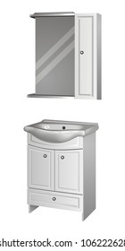 Bathroom Furniture vector