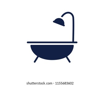 bathroom glyph icon , designed for web and app