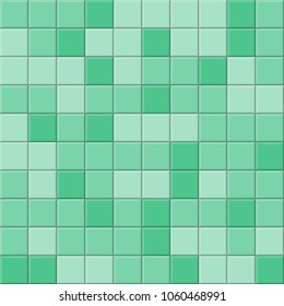 bathroom green tile background