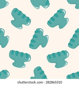 bathroom hairpin ,seamless pattern