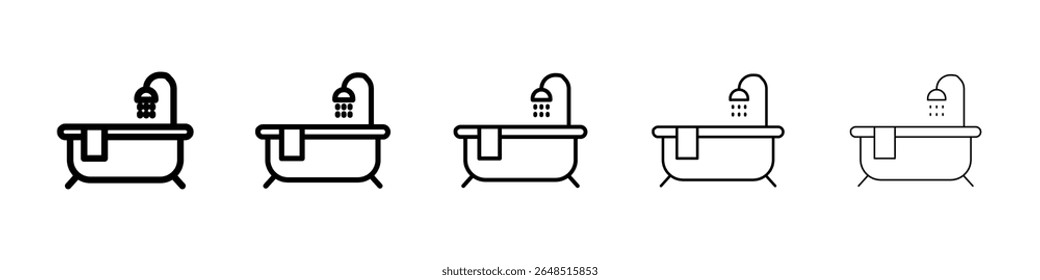 Bathroom icon filled flat sign concept for web design.