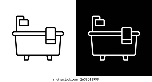 Bathroom icon Graphic vector set for ui design