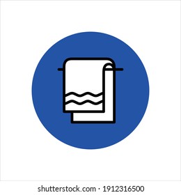 bathroom icon outline style simple