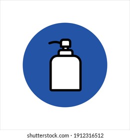 bathroom icon outline style simple