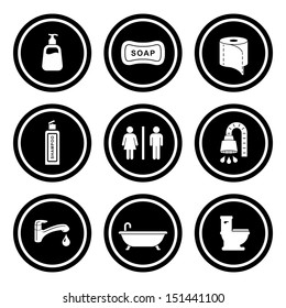 Bathroom Icon Set