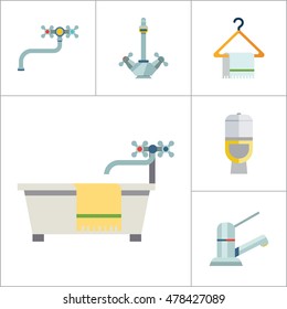 Bathroom Icon Set
