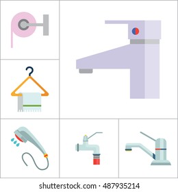 Bathroom Icon Set