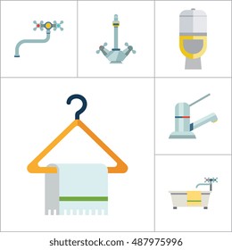 Bathroom Icon Set