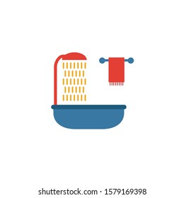 Bathroom icon. Simple element from real estate icons collection. Creative Bathroom icon ui, ux, apps, software and infographics.