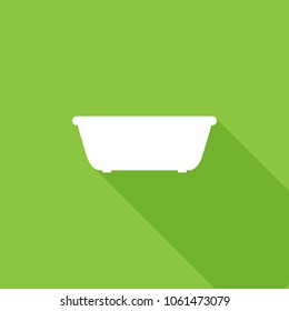 Bathroom Icon, stock vector illustration, EPS10.