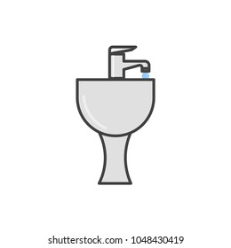 bathroom icon vector