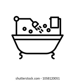 bathroom icon vector