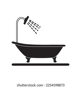 bathroom icon vector illustration simple design