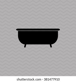 Bathroom icons design 