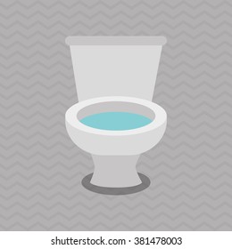 Bathroom icons design 