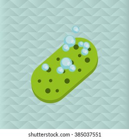 Bathroom icons design 