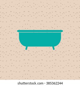 Bathroom icons design 
