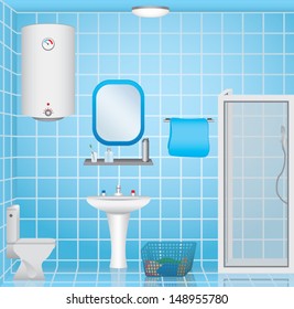 Bathroom interior