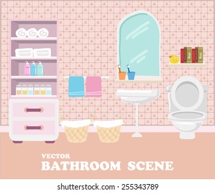 Bathroom interior