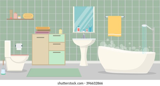 Bathroom interior