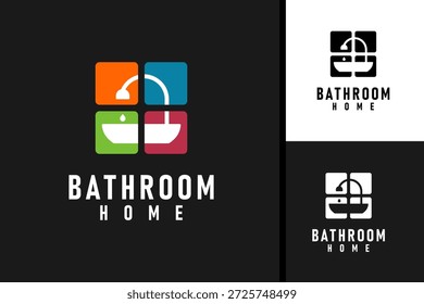 Badezimmer Logo Symbol Symbol Design