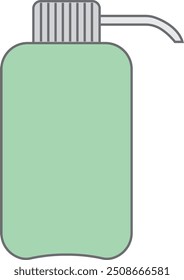 Bathroom materials for shower vector design