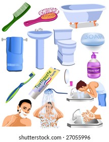 bathroom objects