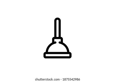 Bathroom Outline Icon - Mirror