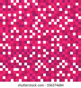 bathroom pink wall tiles background - vector