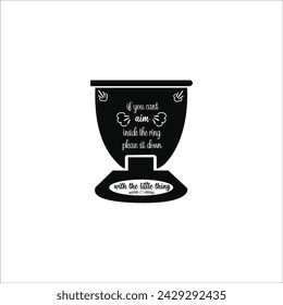 Bathroom quote , Restroom Humor Cut Files Designs, Washroom quotes  cut files, Restroom funny quotes designs, Bathroom saying eps files, Vector file.