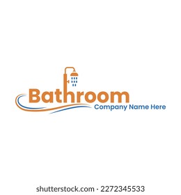 bathroom remodeling logo in vector