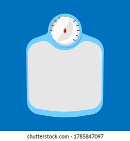 báscula de baño icono plano ilustración vectorial de logotipo, vector de stock aislado