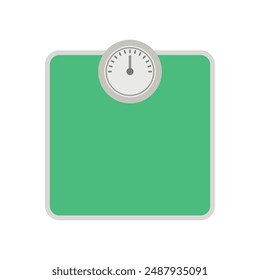 Bathroom scales icon illustrated in vector