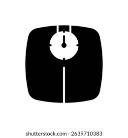 bathroom scales icon vector design template simple and clean