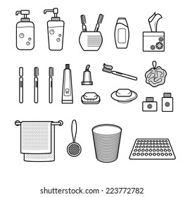 Bathroom Set Outline