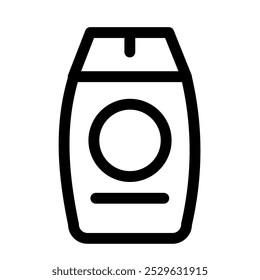 Bathroom Shampoo - clean and modern bathroom icon